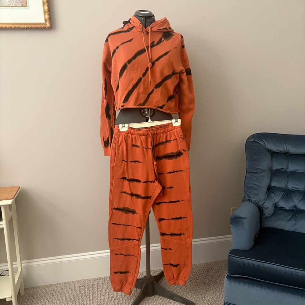 Wild Fable Tiger Striped Joggers and Hoodie Set